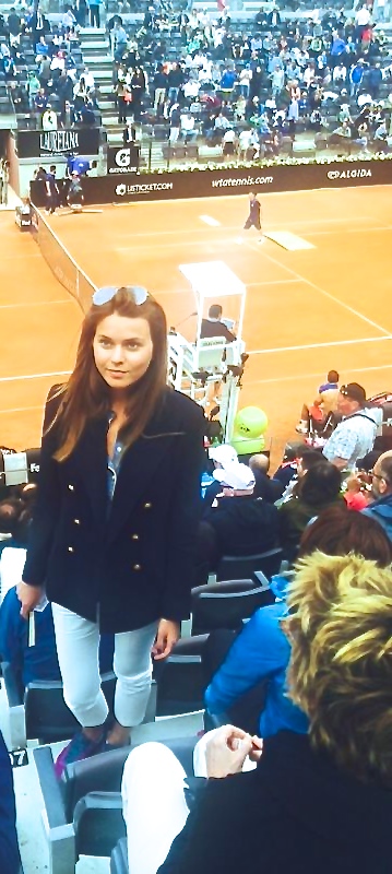 Svetlana Shashkova on set