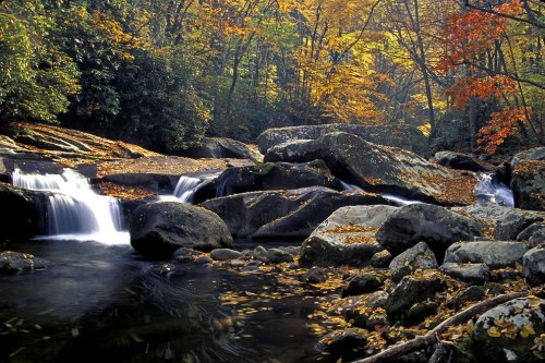 Big-Creek-Cascade-Great-Smoky-Mountains-National-Park