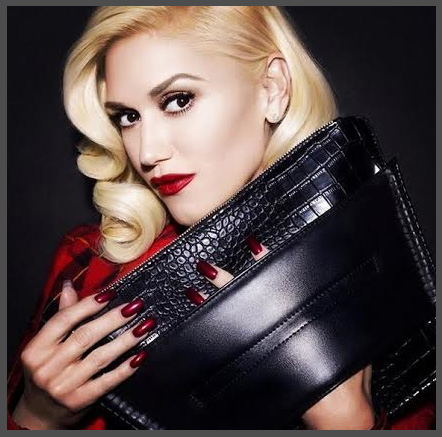 gwen stefani red lipstick