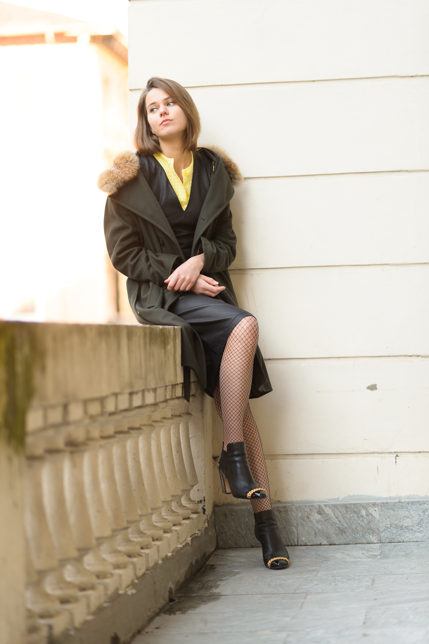 lbd-and-coat-and-fishnet-tights